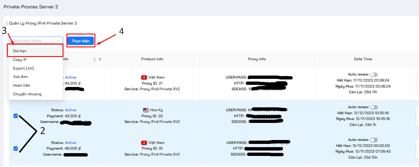 HƯỚNG DẪN GIA HẠN PROXY tại Muaproxygiare.vn